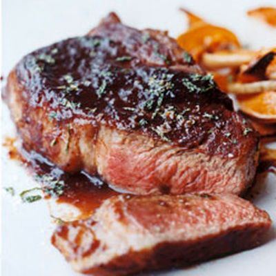 Bistec en Salsa de Madeira